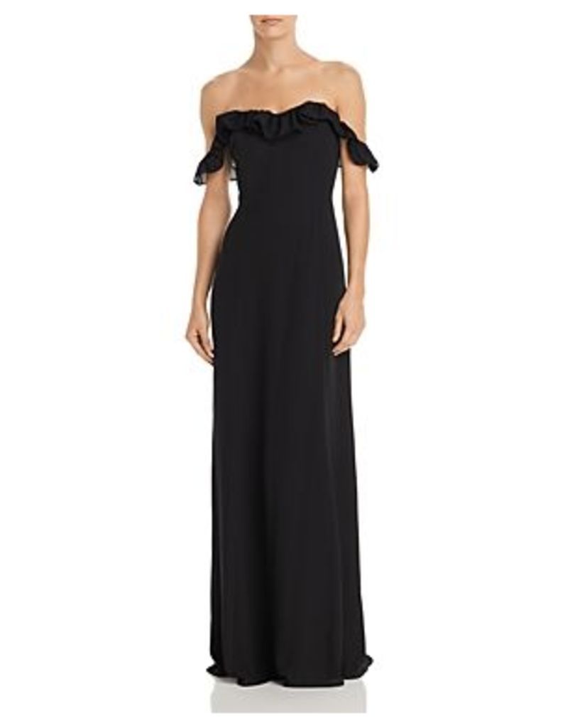 Wayf Harlow Off-the-Shoulder Gown
