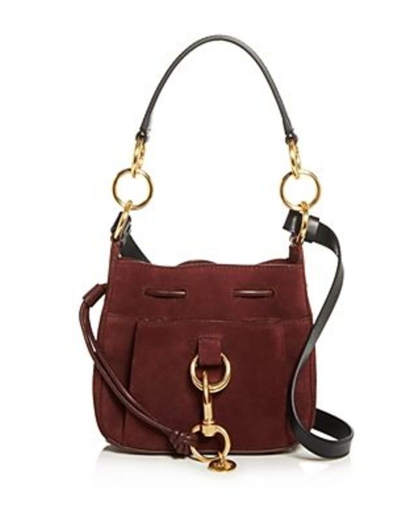 See By Chloe Tony Small Leather & Suede Bucket Bag