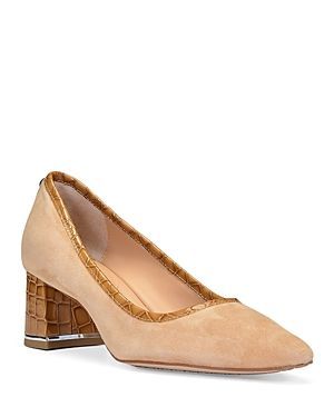 Women's Aston Embossed Leather & Suede Dress Pumps