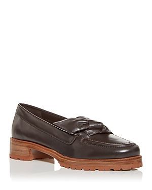 Women's Maxi Clarita Knotted Block Heel Loafers