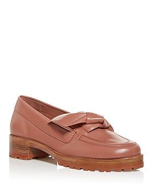 Women's Maxi Clarita Knotted Block Heel Loafers