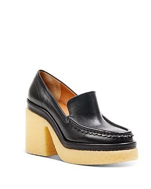 Women's Jamie Leather Loafer Pumps