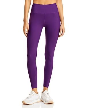 Athletic Foil Star High Rise Ankle Leggings - 100% Exclusive