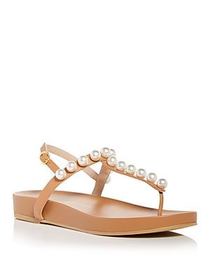 Women's Goldie Pearl Demi Wedge Thong Sandals