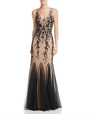 Embroidered Lace Gown - 100% Exclusive