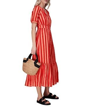 Tami Stripe Midi Dress