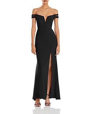 Off-the-Shoulder Gown - 100% Exclusive