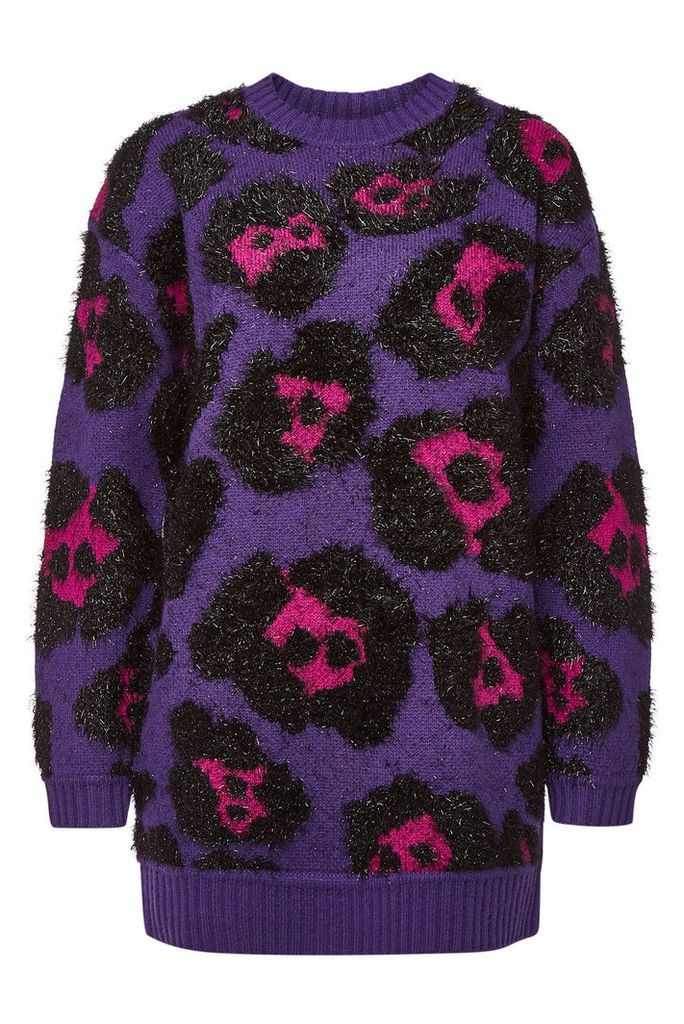 Marc Jacobs Printed Pullover with Wool and Cashmere