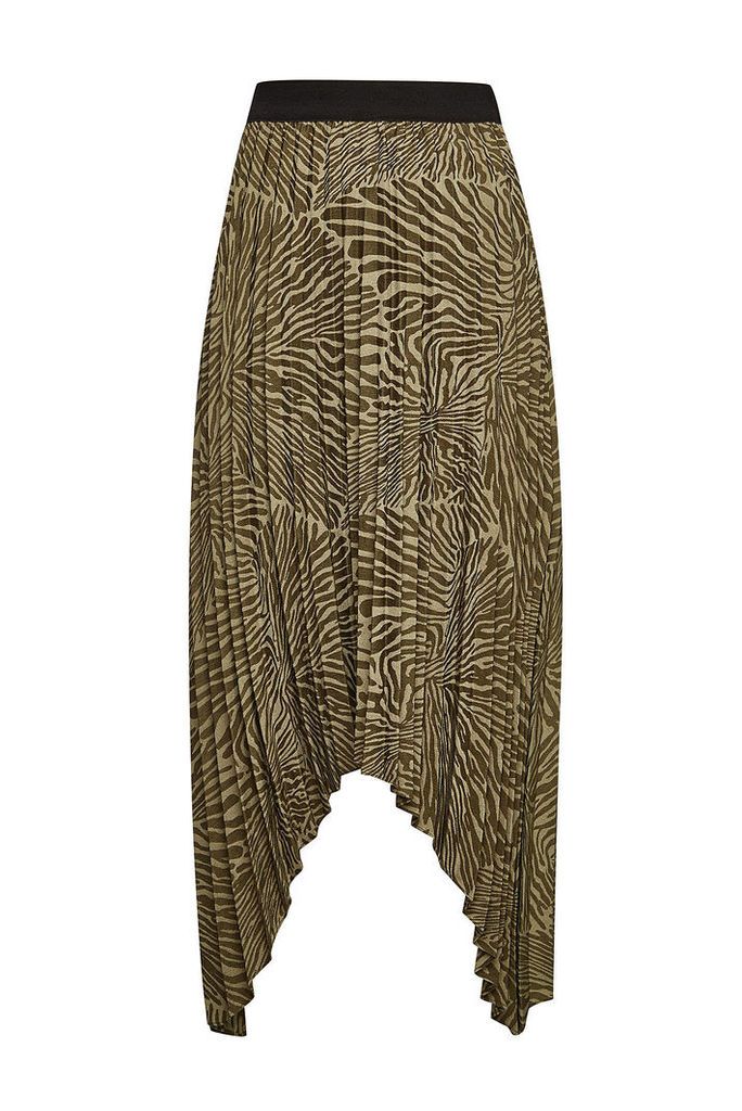 By Malene Birger Nicanora Printed Pleated Skirt
