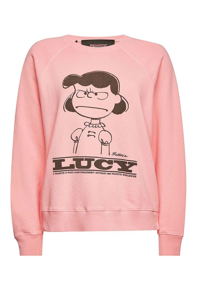 Marc Jacobs X Peanuts Printed Cotton Sweatshirt