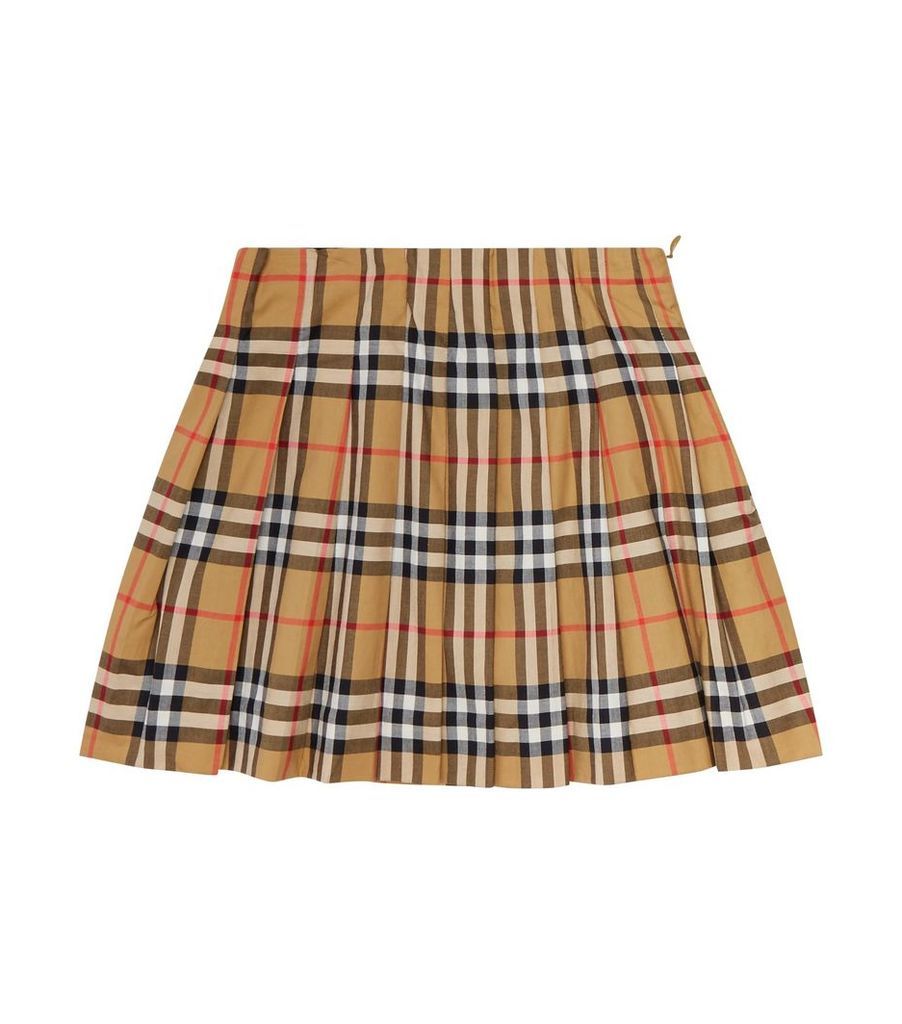 Vintage Check Skirt