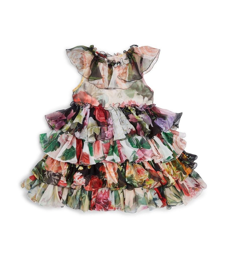 Ruffle Floral Dress