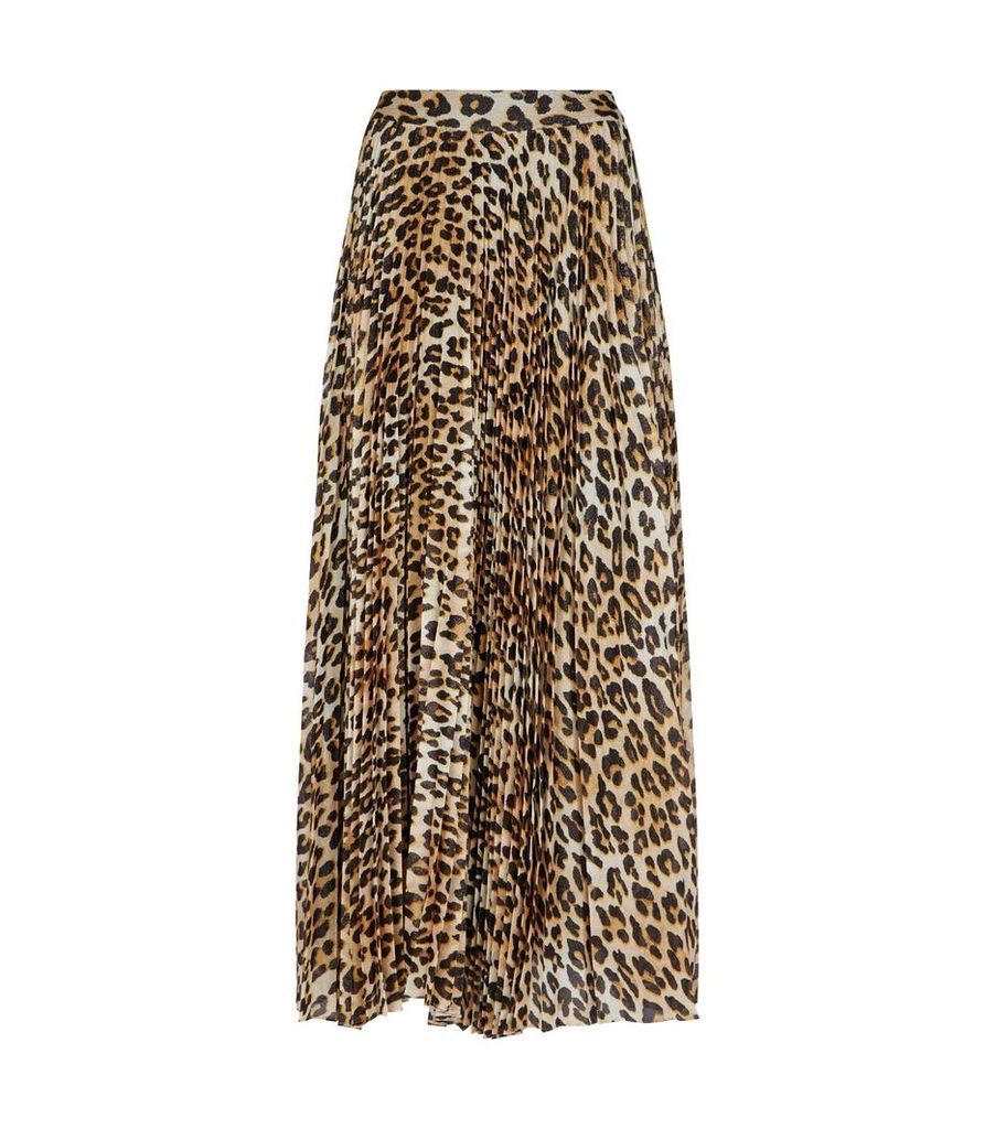 Katz Leopard Print Skirt
