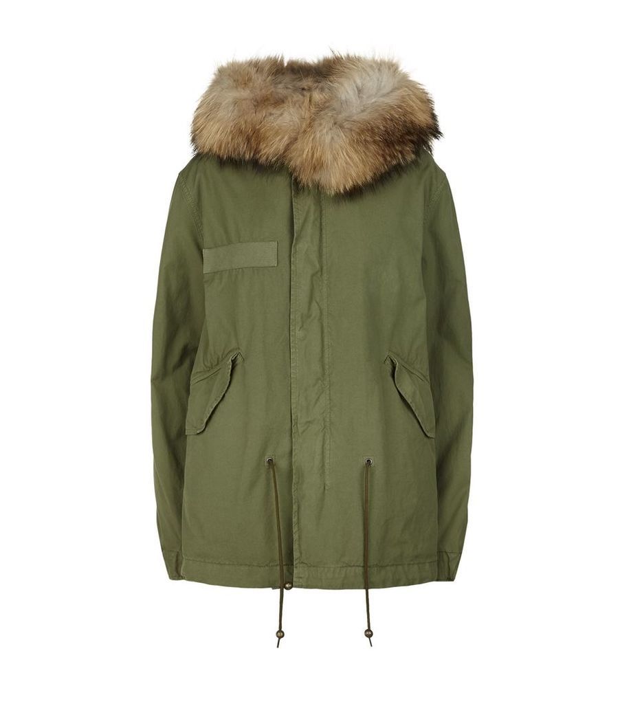 Quilted Mini Army Parka