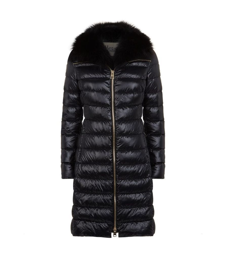 Fur Trim Down Coat