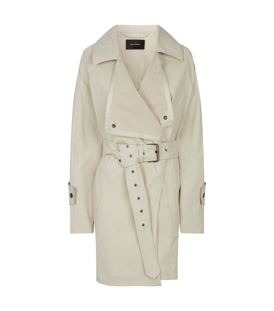 Jamelo Belted Trench Coat