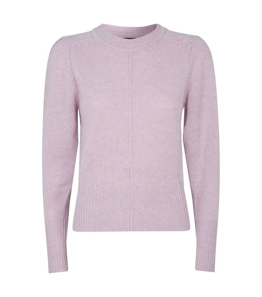 Conway Puffed Shoulder Sweater