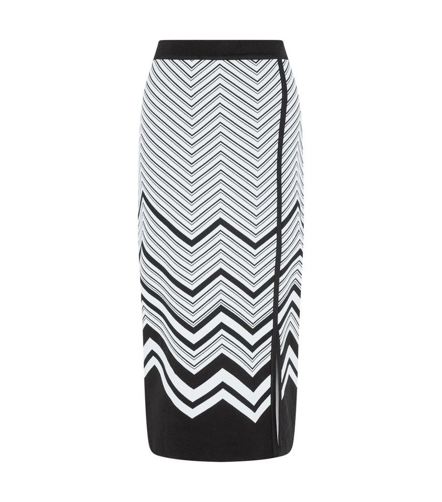 Zig Zag Pencil Skirt