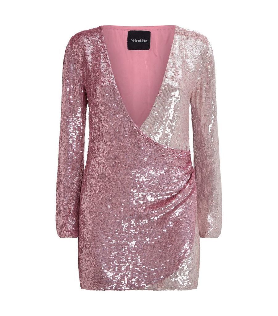 Two Tone Sequin Dress