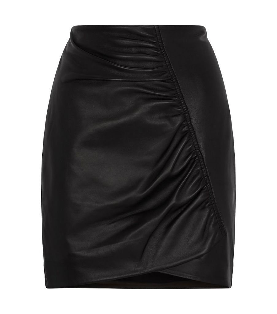 Taylor Leather Skirt