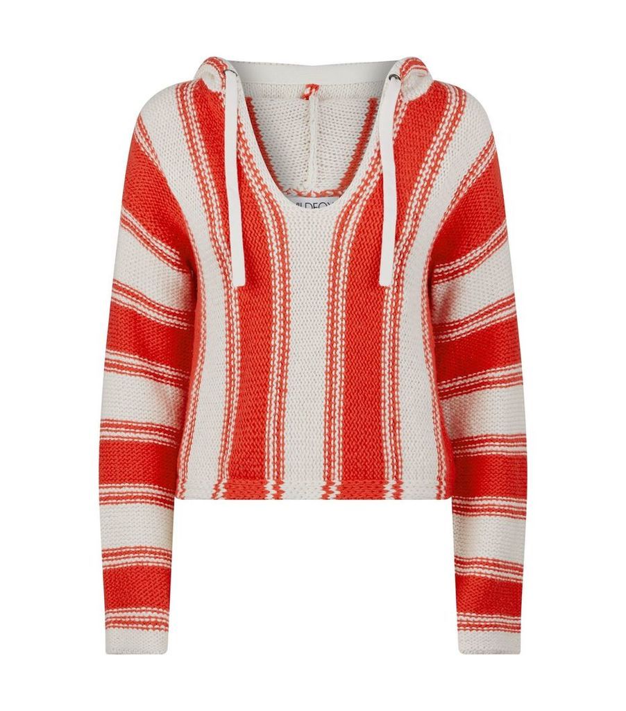 Chromatic Stroke Hooded Sweater