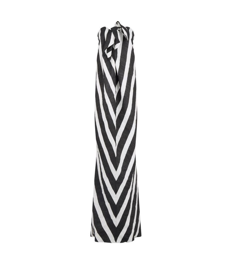 Kaia Stripe Gown