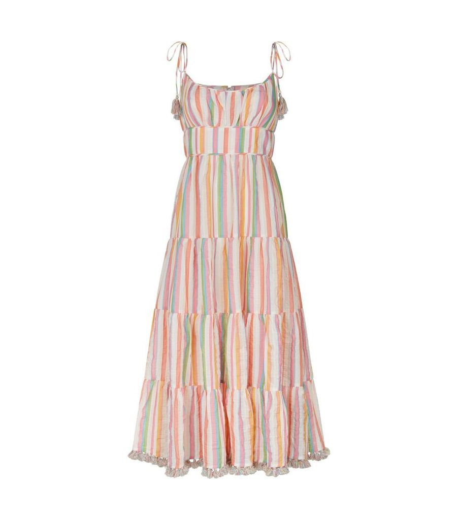 Heathers Stripe Midi Dress