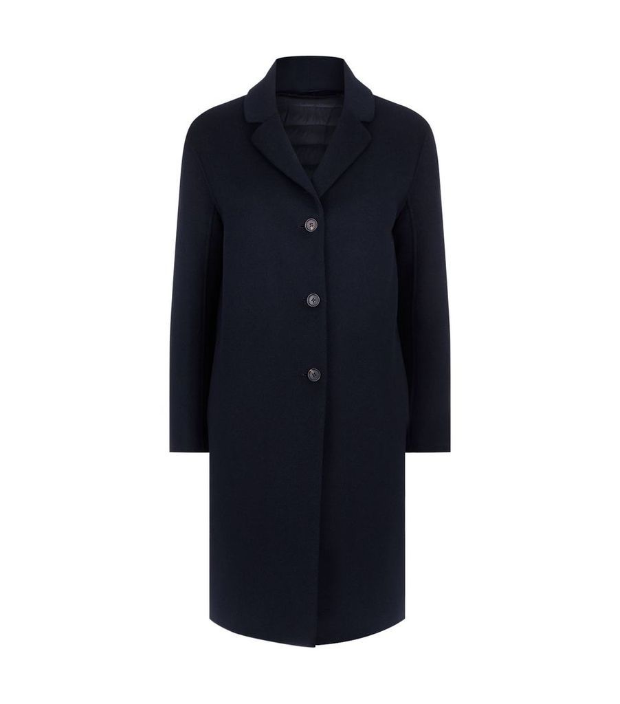 Down Lined Wool Coat