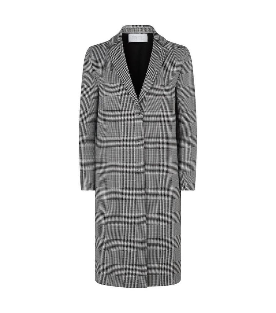 Prince Of Wales Check Overcoat