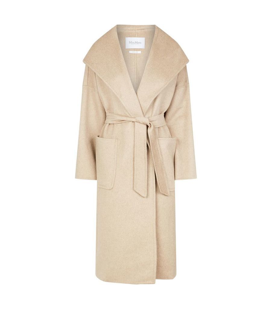 Hooded Cashmere Coat