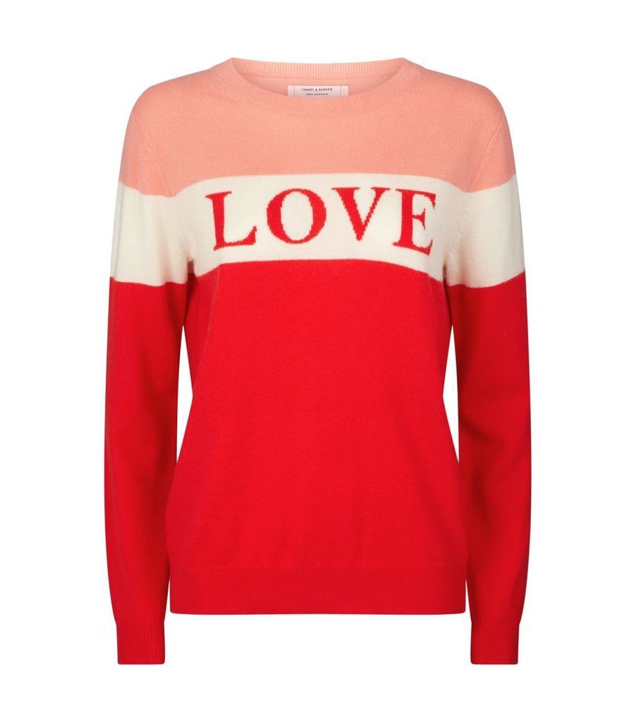 Cashmere Slogan Sweater