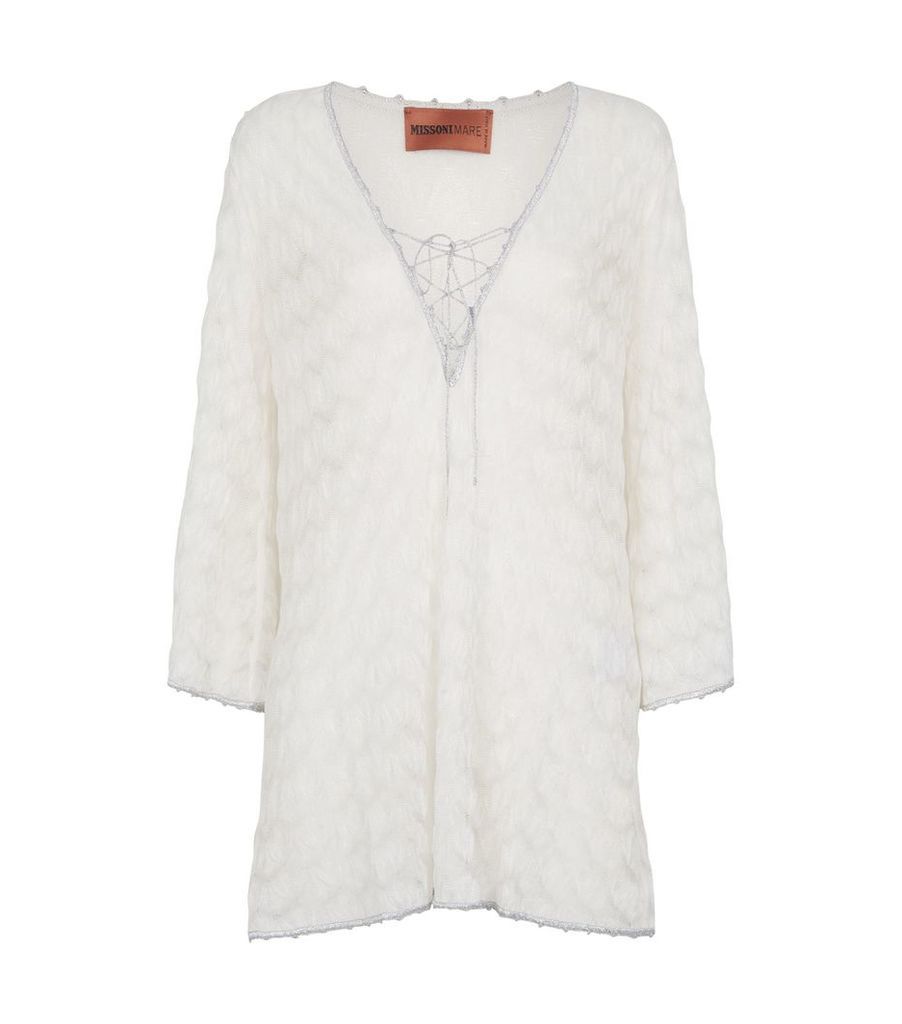 Lace-Up Kaftan