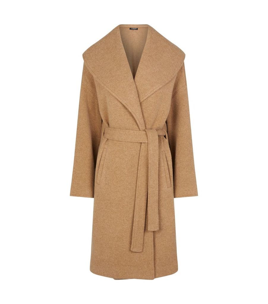 Cashmere Belted Coat