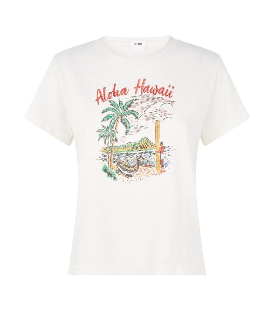 Cotton Aloha Hawaii T-Shirt