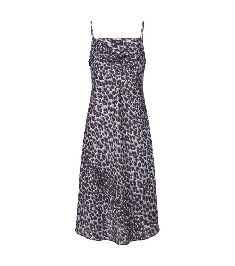 Leopard Print Giovanna Slip Dress