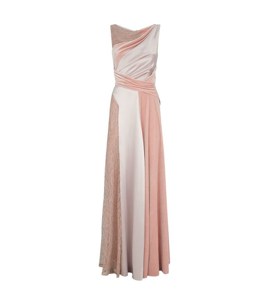 Velvet Sequin Gown