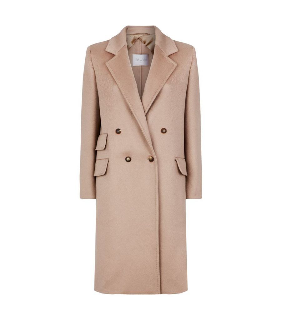 Cashmere Double-Breasted Coat