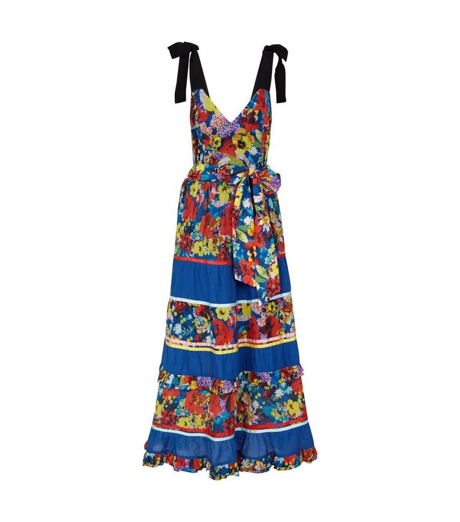 Gayla Tiered Floral Midi Dress