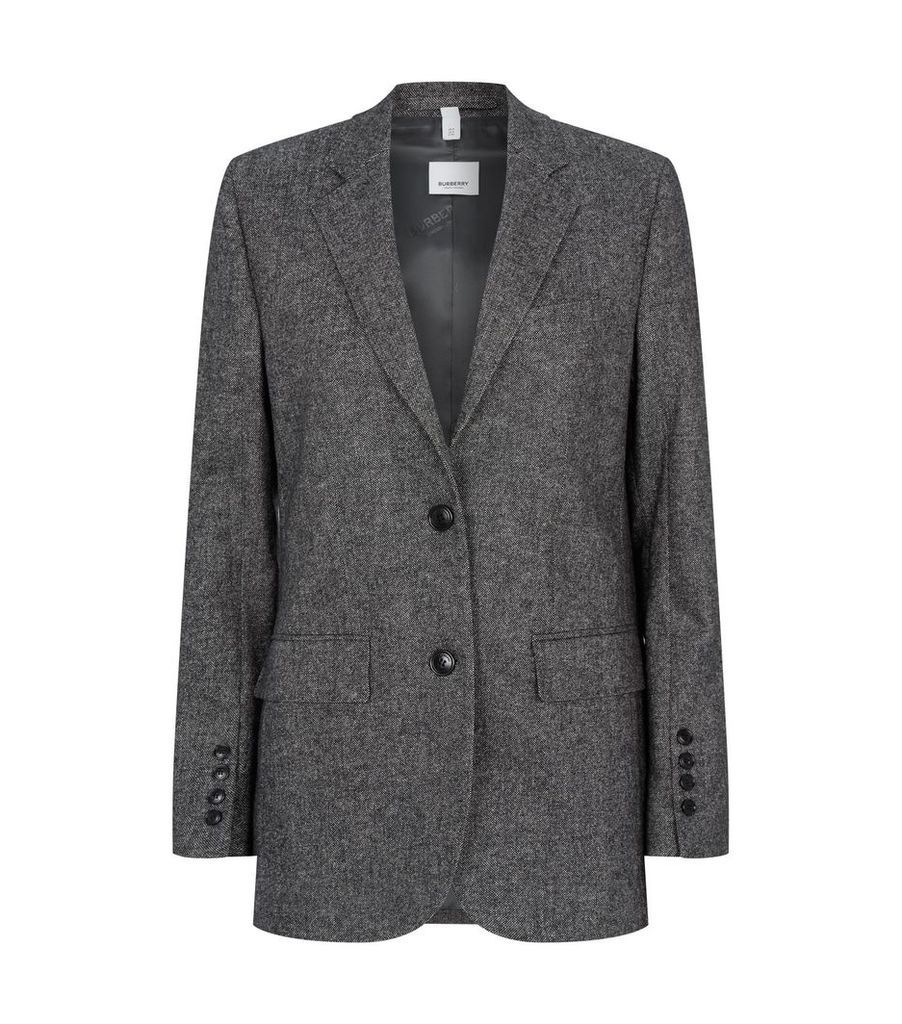 Wool-Cashmere Tailored Jacket