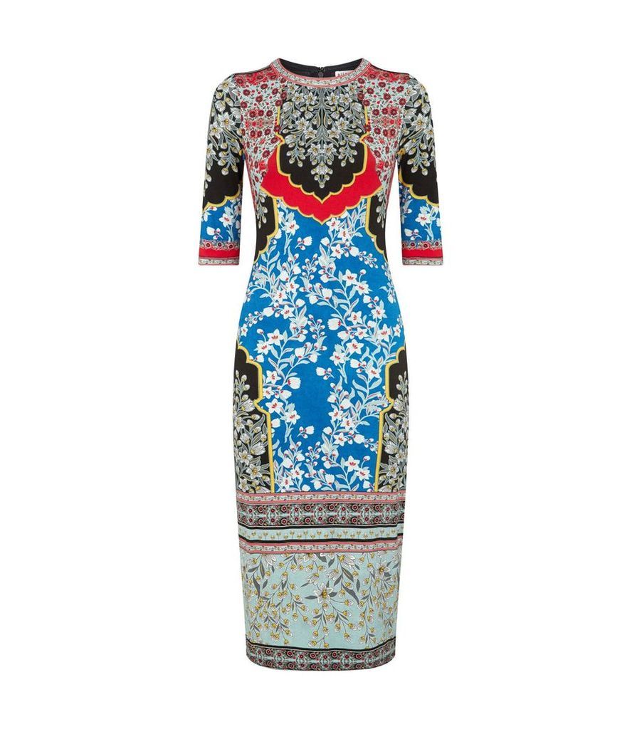 Delora Floral Midi Dress