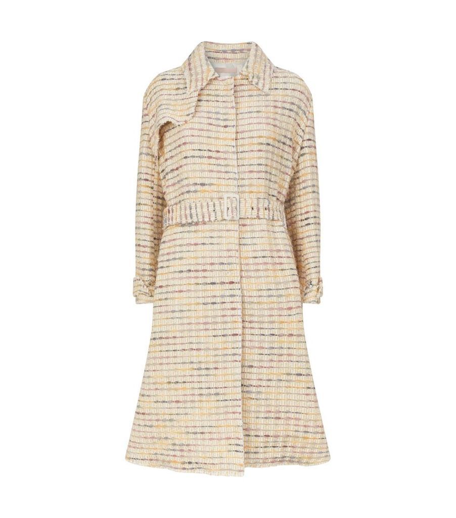 Orgosolo Woven Belted Trench Coat