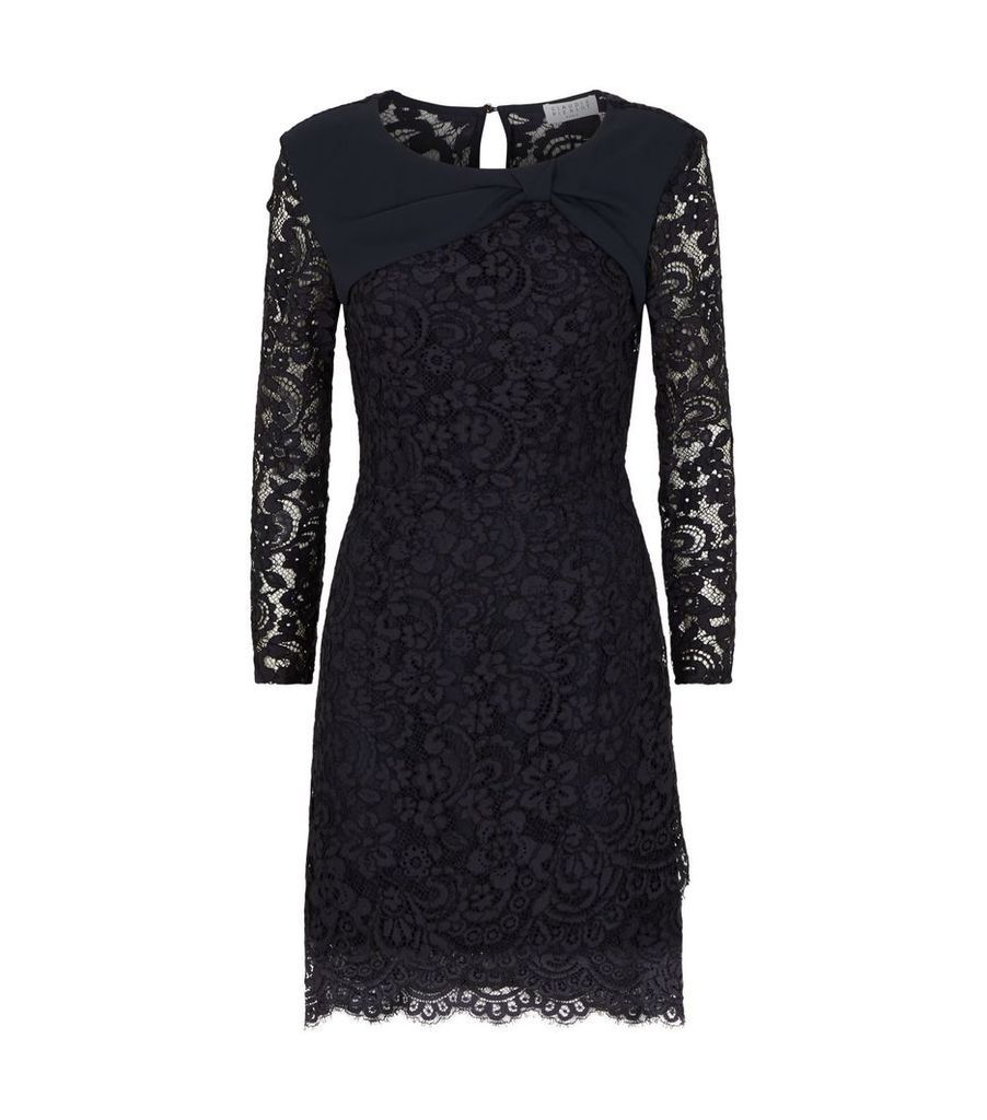 Long-Sleeved Lace Dress
