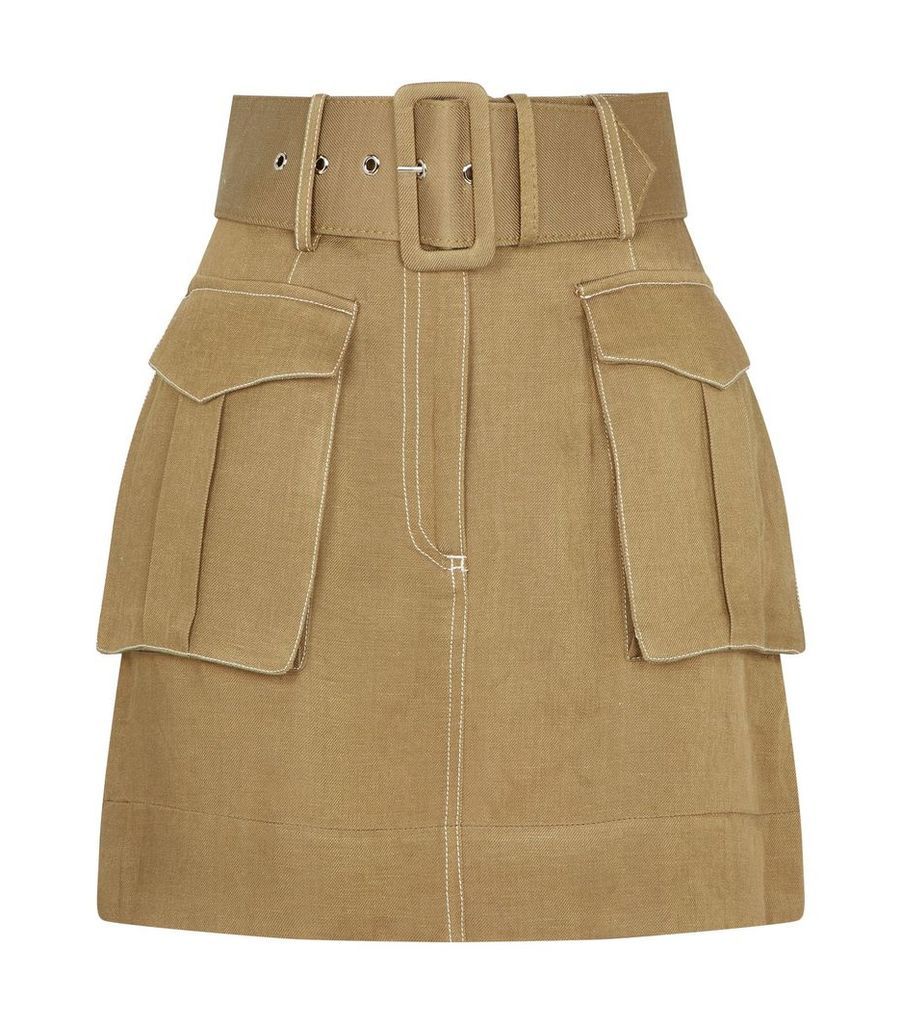 Belted Ellington Skirt