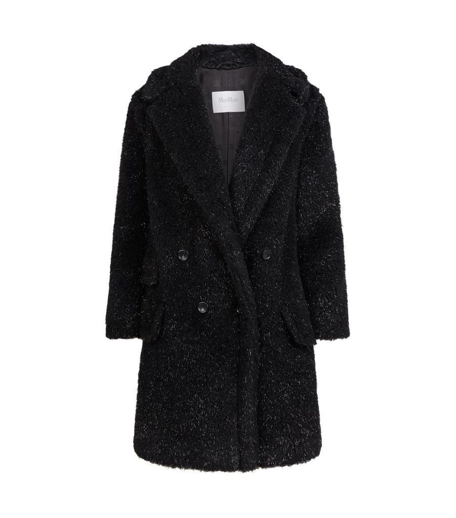 Lurex Teddy Coat