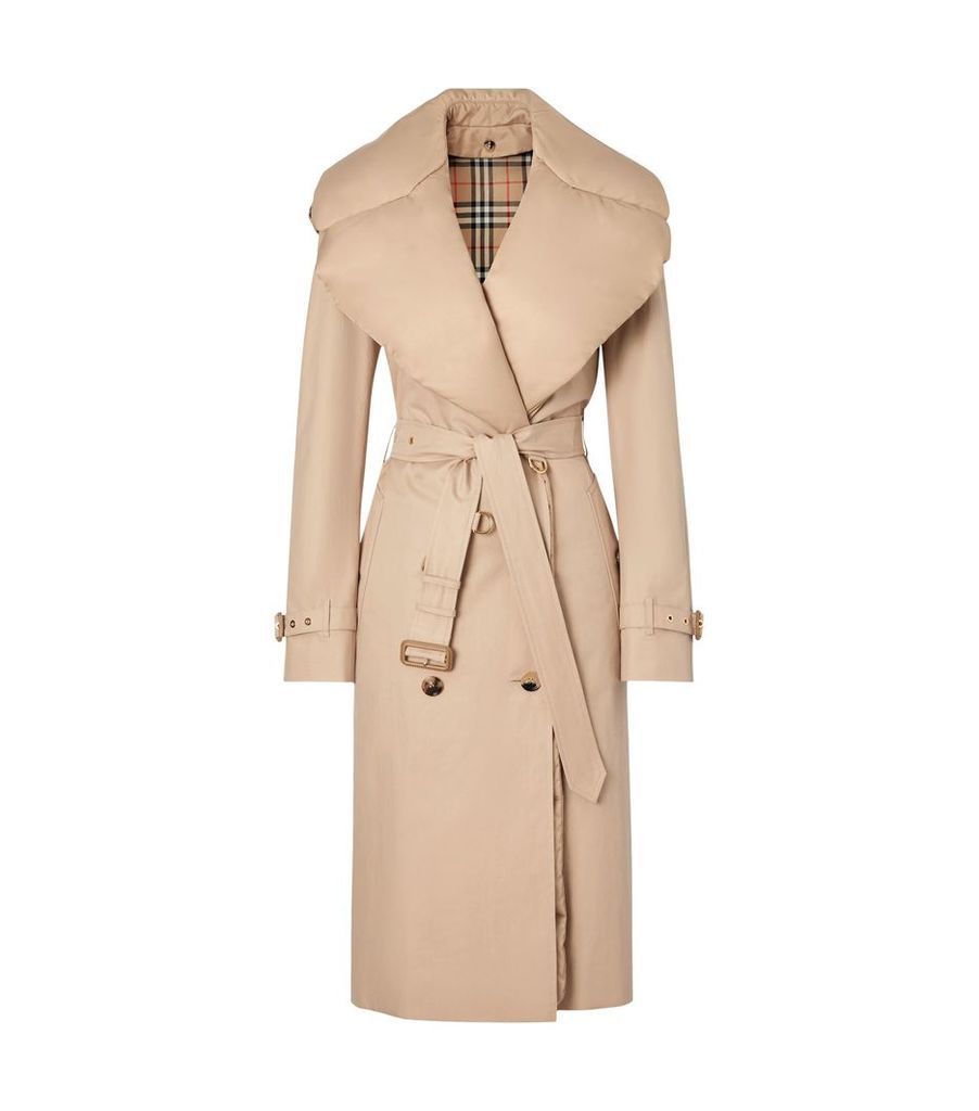 Down-Collar Kensington Coat