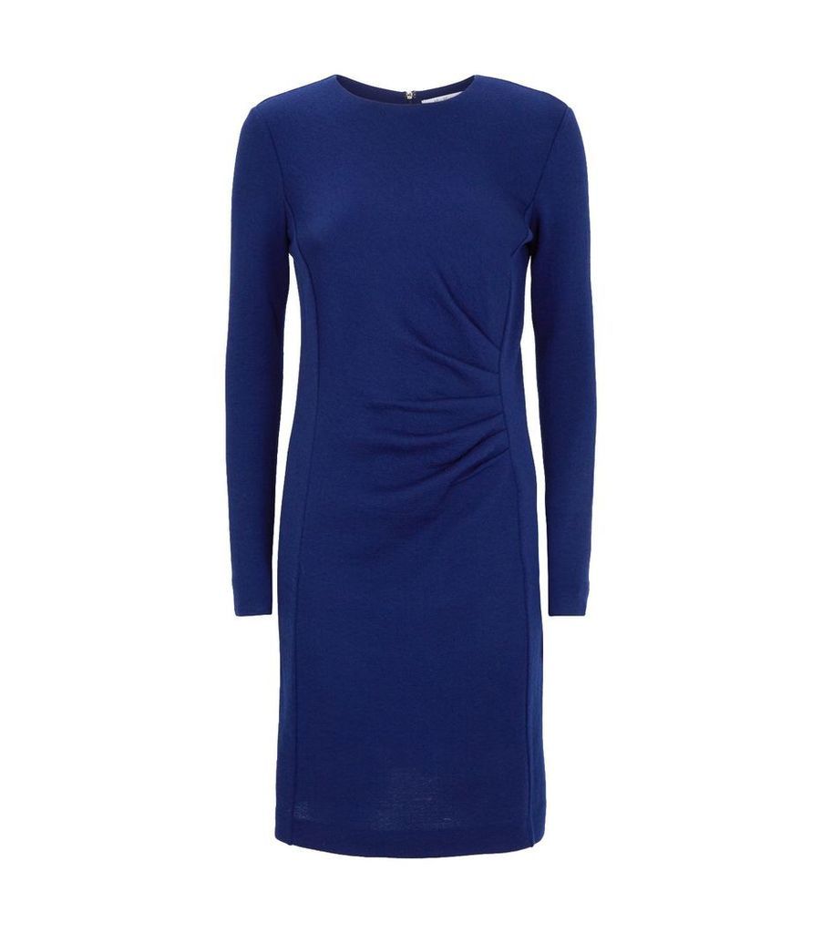 Wool Ruched Dress