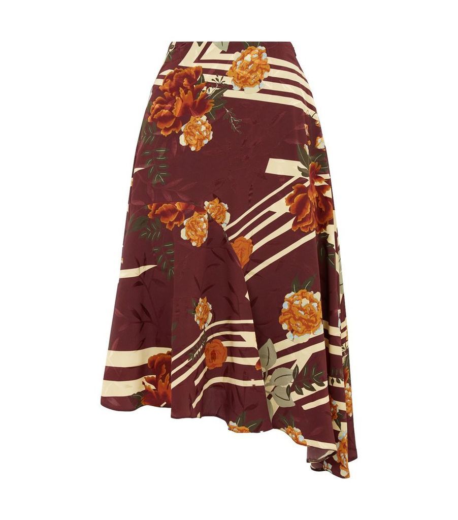 Katherina Floral Midi Skirt