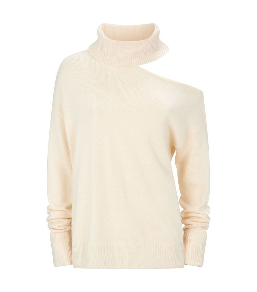 Raundi Open-Shoulder Sweater