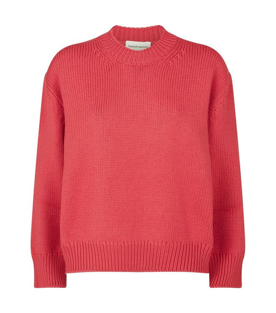 Wool Round-Neck Sweater