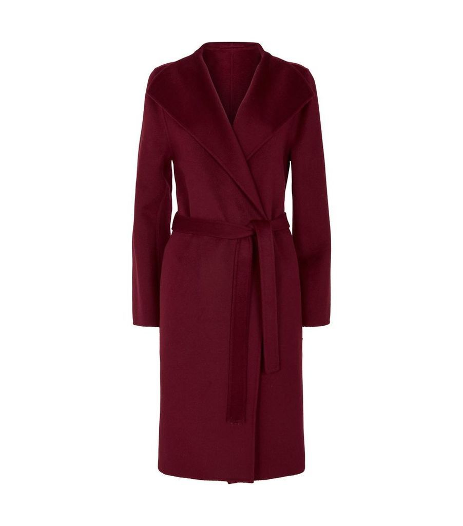 Lima Wool-Cashmere Belted Coat